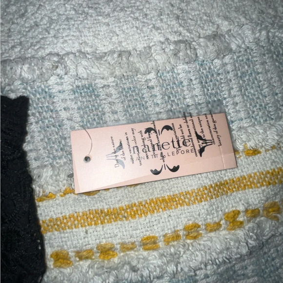 Nanaette Lepore Sleeveless Lace Shirt Black With Full Zip Back Size Medium - Picture 5 of 7